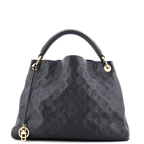 Louis Vuitton, Pre-Loved Artsy Handbag Monogram Empreinte Leather MM, Blue