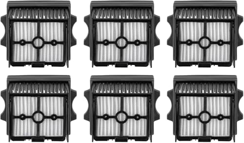 Image of 6 Pack Filters Replacement Parts for Tineco Floor One Stretch S6 /S5 Combo / S9 Artist Pro /Switch S6 Cordless Wet Dry Vacuum Cleaner