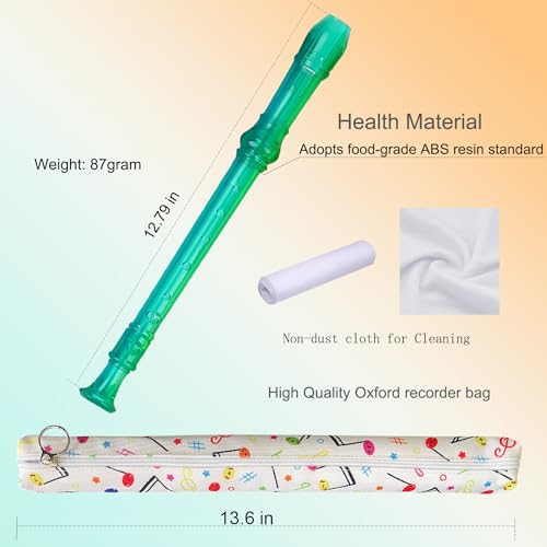 Auteey RE-TM-02 8 Hole German Style Descant Soprano Recorder thumb #1