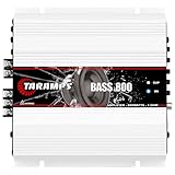 Taramp's Bass 800 1 Ohm Monoblock Amplifier 800 Watts Rms 1 Channel, 14.4VDC Out Power Full Range, Great for Sub/Bass - RCA/High Level Input, Car Audio