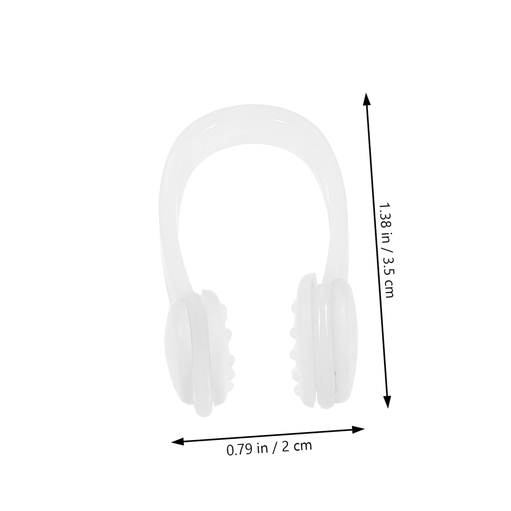 Parliky Nose Plugs for Swimming Kids Anti- Nose Clip Swim Goggles Soft Silicone Easy to Use for Adults and Children