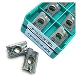 10 stücke Hartmetalleinsätze. APKT1705 pro EM TT9030 Wendensicherer Fräseinsatz Schneidwerkzeug CNC Wende einfügen Metalldrehmaschine Werkzeuge ( Angle : APMT1135 TT9080 , Shank Diameter : 10PCS )