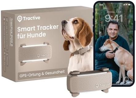 Tractive GPS Tracker Hund | 2025 Edition | Live-Ortung | Weglaufa...