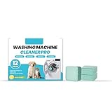 Waschmaschinenreiniger Tabs 12 Stück für Haustierbesitzer,extra stark...