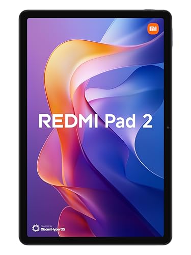 Xiaomi Redmi Pad 2 - Tablet de 11' 2.5K (MediaTek G100-Ultra, 8GB de RAM, 256GB de ROM, WiFi 5 + Bluetooth 5.3, Batería de 9000 mAh, Cargador no Incluido), Gris (Versión ES)