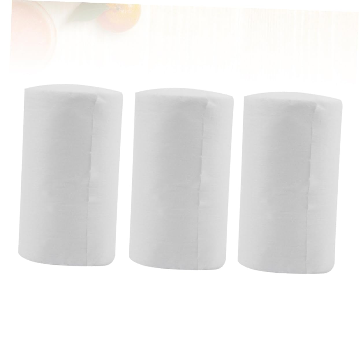 Toyvian Protège-Couches Jetables Biodégradables pour Bébé 3 Rouleaux de 200 Feuilles Doublures Blanches en Tissu Non Tissé Usage Pratique pour Couches