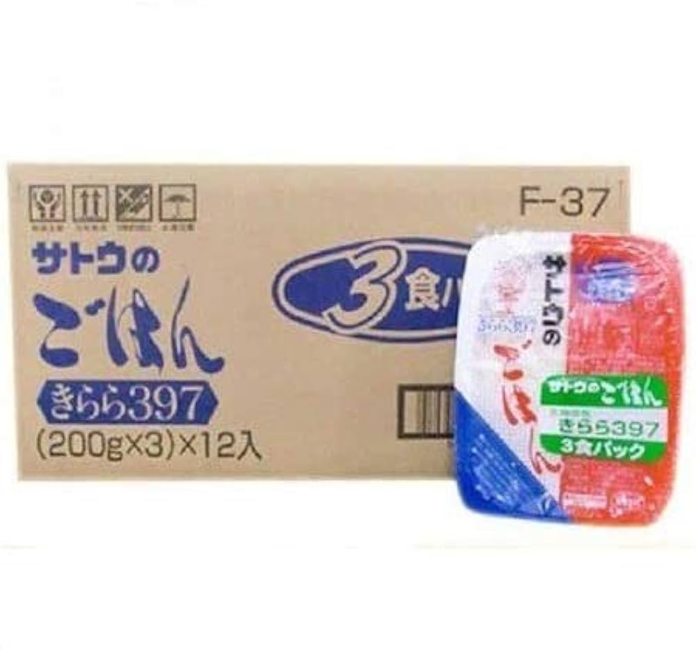 Amazon | レトルトご飯 サトウのごはん きらら397 北海道米