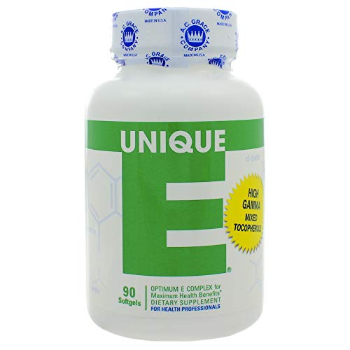 A.C. Grace, Unique E Mixed Tocopherols Concentrate Softgels, 90 Softgels