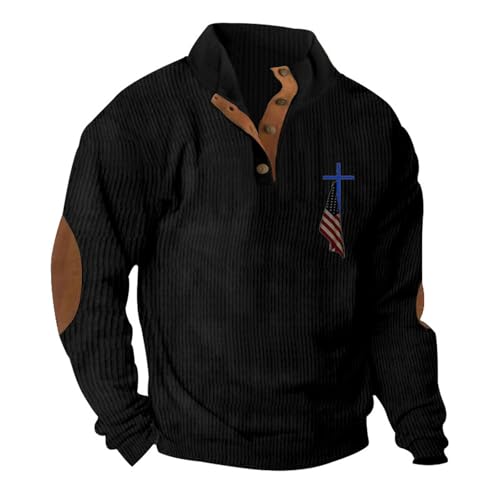 GDGTBNH Ropa Deportiva Hombre Pullover Hombre Chandal Hombre Algodon Regalos Hombre Kimono Karate Niño Ganso Hombre Regalo Navidad Pullover Hombre Chaqueta Trekking Hombre Futbol Negro L