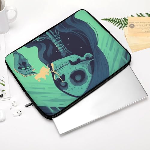 Funda para portátil 10 pulgadas con diseño esqueleto miniatura 4