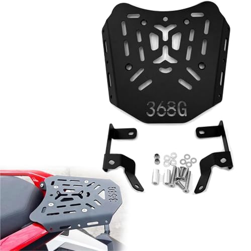 Porte-bagages ZONTES ZT 368G en alliage renforcé avec plaque support