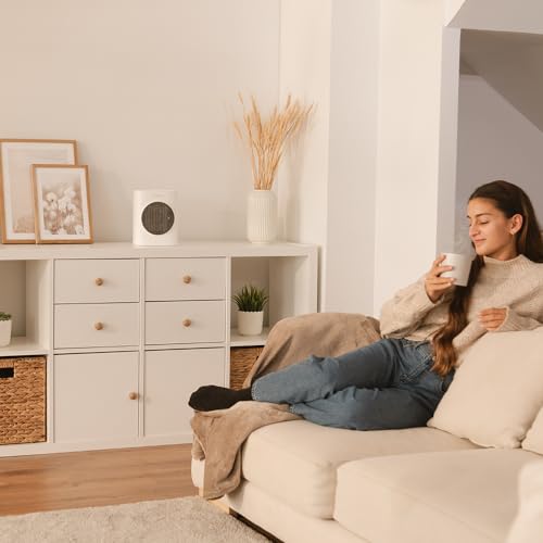 Chauffage en céramique ReadyWarm 1570 Cecotec de table 1500W blanc