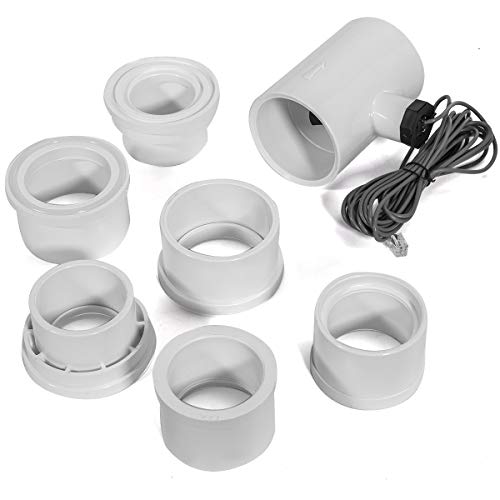 Xtremepowerus Pool Chlorine Generator Salt Chlorinator Flow Switch Plumbing Set To 40K Gallon Capacity #TOP6