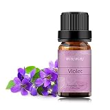 BURIBURI Violet Essential Oil 100% Pure Natural Violet Oil for Diffuser, Aromatherapy, Massage, Soap