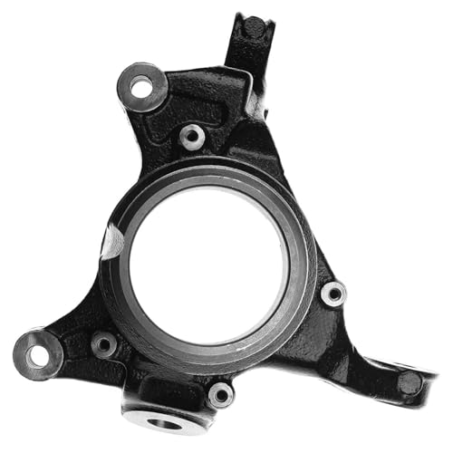 Image of Detroit Axle - FWD Front Left Steering Knuckle for Toyota 2011-2019 Sienna Driver Side Steering Knuckle Assembly 2012 2013 2014 2015 2016 2017 2018 Replacement