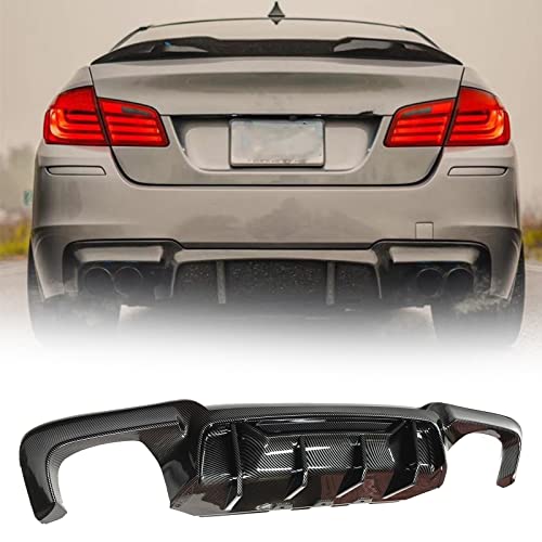 Diffuseur de pare-chocs arrière pour BMW F10 F11 carbone idéal rassemblements auto