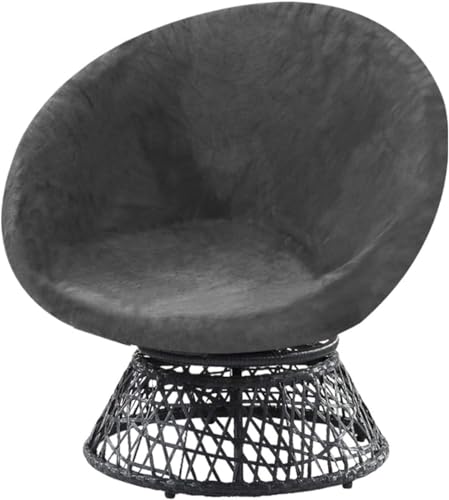 Funda silla papasan de platillo redondo fundas elasticas comedor sala 2
