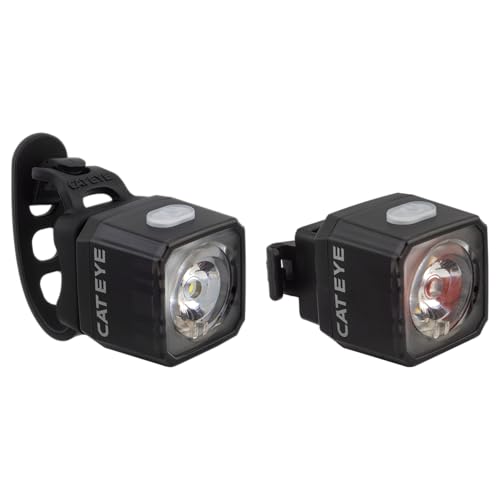 Luz de seguridad CATEYE LED compacta con 6 modos para visibilidad en ciclismo