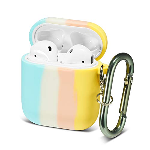 Image of Colorcase Front & Back Case Cover for Airpods 1 /2, Airpods 1 & Airpods 2 (Multicolor-5)