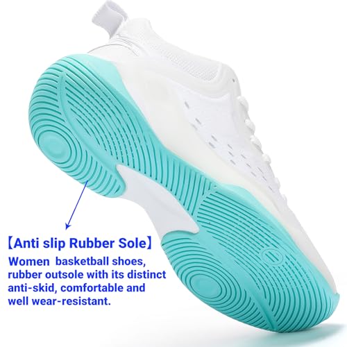 Image of Beita Basketball Shoes for Women Fashion Sneakers Sport Shoes Anti Slip Breathable Tennis Shoes Volleyball Shoes Pickleball Shoes Running Shoes Rubber Sole Indoor Outdoor Court Light Weight Wide