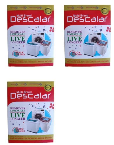 Multi Brand Descaler Powder for all Brands Washing Machines, Dishwashers, Coffe Machines to Clean Scale from Appliances 100gm Pack of 3-image-30