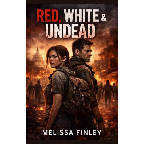 Red, White & Undead Audiolibro Por Melissa Finley arte de portada