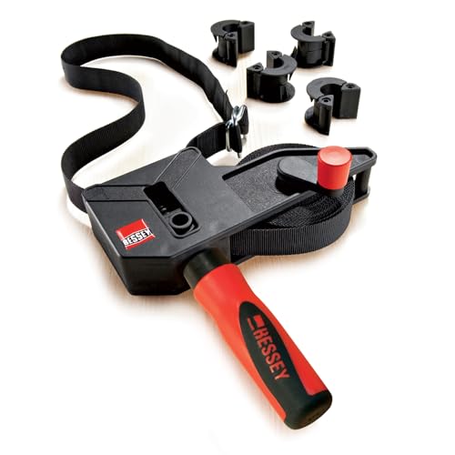 BESSEY VAS-23+2K-CB, 23 ft Variable Angle Strap Clamp with 4 Clips by BESSEY - Image 2