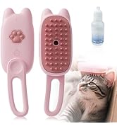 Cloud Care Cat Brush, 2024 New Care Cat Grooming Brush with Steam, 3-in-1 Water Steam Cat Brush F...