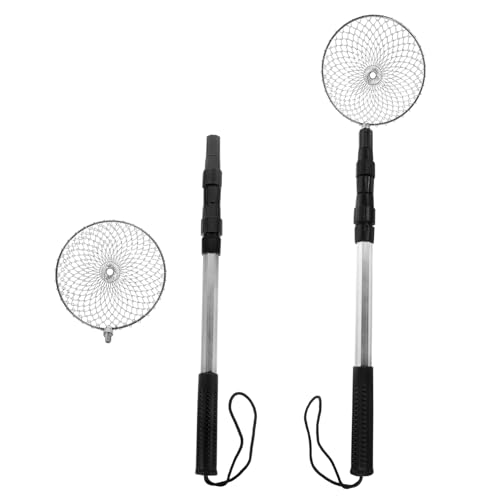 LRXIYODE 2sets Beach Sifter Reusable Sand Toys for Sandbox Collapsible Shovel Scoops for Beach Party Accessories Shell Scooper for Sifter for Shell Scooping