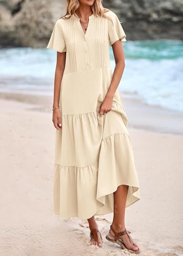 Image of KIRUNDO Summer Maxi Dresses for Women 2026