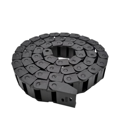 Chaîne porte-câbles 10x10mm ouverte pour protéger les fils mobiles de machine