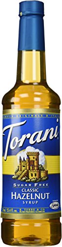 Torani Syrup, Sugar Free Classic Hazelnut, 25.4 oz