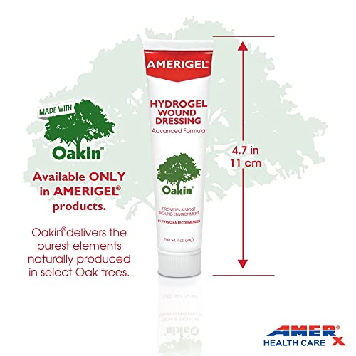 Amerigel Hydrogel Wound Dressing (1 Oz.) - Provides Moisture-Rich Healing Environment For Dry Wounds #TOP6