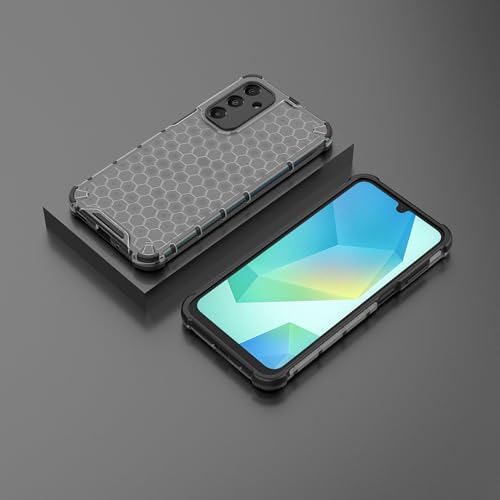 Image of Glasgow Back Case Cover Compatible with [ Samsung Galaxy A16 5G ] (Stylish Design) - Black