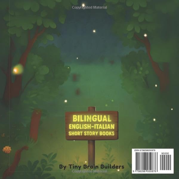 Bilingual English Italian Short Story Books: Cute Animal Adventures with Parallel Texts for Kids: Discover 60 Sweet Animal Stories in English and ... Learning While Having Fun (Italian Edition) Paperback – August 19, 2025 - Image 3