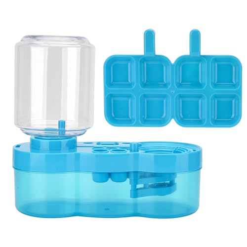 JANKOW Paint Brush Cleaner Tool, Paint Brush Cleaner and Holder, 5-in-1 Painting Brush Cleaner Tool, Paint Brush Holder with Palette (1, Blue)