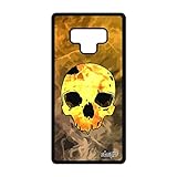 Coque Silicone pour Samsung Note 9 Tete de Mort SM N960F Case Masque Crane en pour Samsung Galaxy Note 9