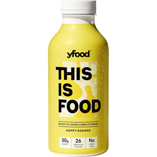 yfood - Complete Meal Replacement Drink - Pick Any 5 x 500ml - 34g protein, 26 vitamins and minerals - Choose from Classic Choco, Fresh Berry, Happy Banana, Smooth Vanilla, Salted Caramel + many more - Image 6