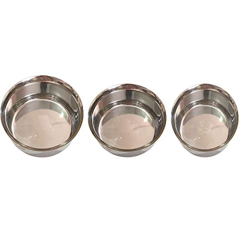 Stainless steel Tope 3pcs stainless steel bhagona Cookware Set/Tapeli/Patila/Boiling Milk/Tea