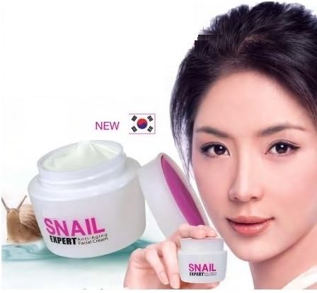 New! Snail Expert Anti-aging Facial Cream 100% Snail Extract From Korea 40 G : 1 Box