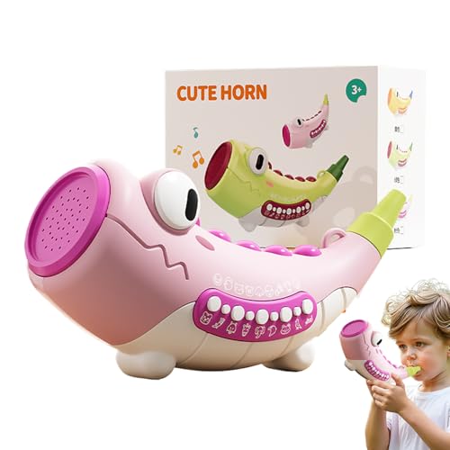 Jouets de sons d'animaux avec 2 modes d'apprentissage et de souffle