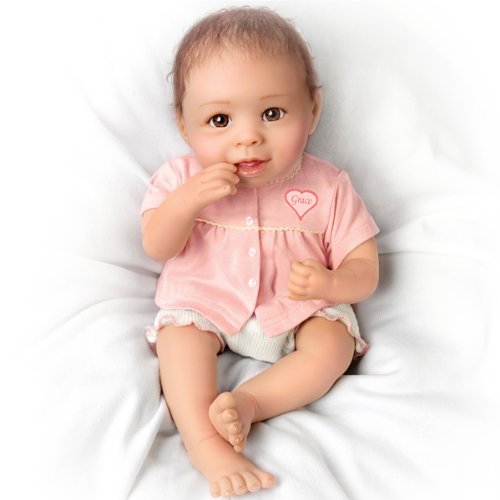 Precious Grace Lifelike Baby Doll by Ashton Drake