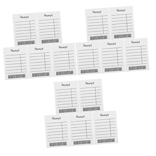 STOBOK 3Pcs 5 Papel De Conta De Mão Do Caderno