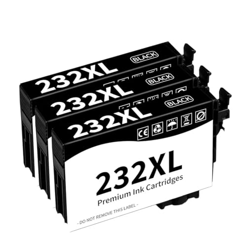 Encre 232XL cartouche noire compatible avec imprimante WorkForce WF-2950 et Expression XP-4205