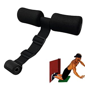 Denlydom Nordic Hamstring Curl Strap,Portable Ab Leg Hamstring Exercise Equipment,Fitness Workout Band Door Anchor…