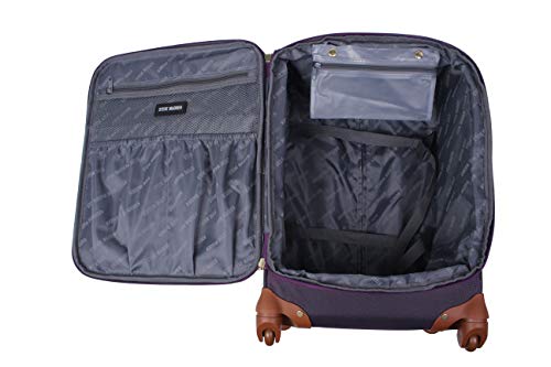 Steve Madden Designer Luggage Collection - Lightweight 28 Inch Expandable Softside Suitcase - Durable Rolling 4-Spinner… - Image 7