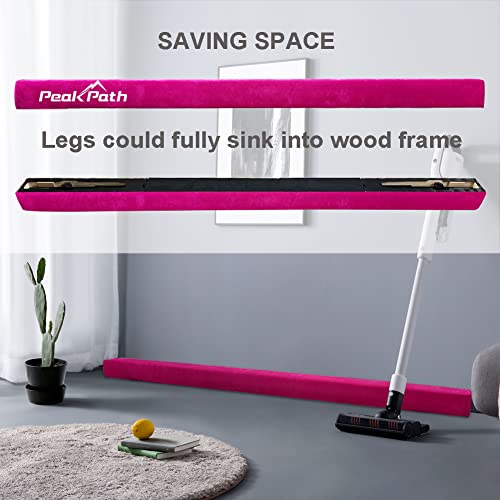 Peakpath 8FT Adjustable&Foldable Gymnastics Balance Beam,Home Gym Equipment,Easy Assembling and Storage,No Tool Require,for Kids Children Girls Training - Thumbnail 3