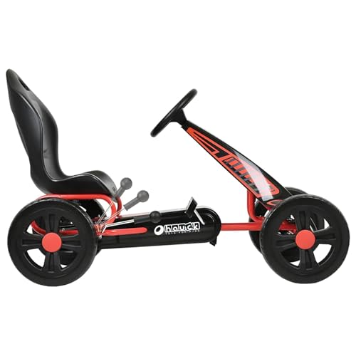 Hauck T90502 Hurricane Racing Go Kart W/ Low Profile Rubber Tires & Handbrake thumb #8