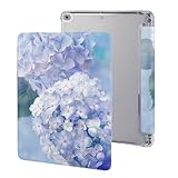 梅雨 紫陽花 あじさ iPad 第10世代 ケース 10.9インチ 2022モデル iPad Air3/ iPad Pro10.5イン ケース 2017/2018/Air1/Air2 iPad 9.7インチ カバー PUレザー キズ防止 三つ折り 衝撃吸収 オートスリープ機能付き Apple Pencil ペンシル 収納