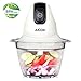 Aicok Food Chopper, Small Food Processor, 3 Cup Electric Mini Food Chopper with BPA-Free Bowl, Onion Chopper with 4 Stainless Stell Blades, White